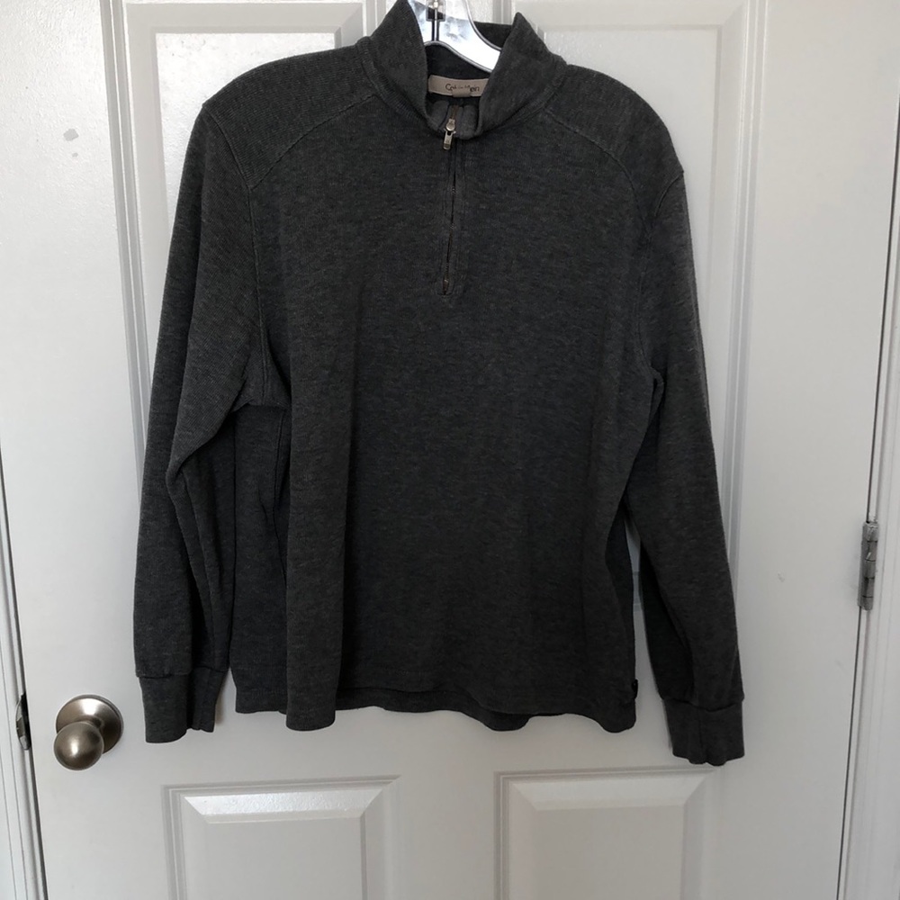Calvin Klein quarter zip sweater